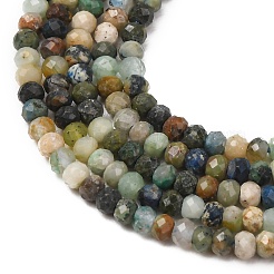 Natural Chrysocolla and Lapis Lazuli Beads Strands&nbsp;GG-CBA9631-C03-03A