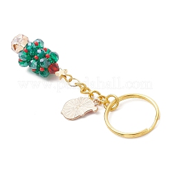 Christmas Tree with Santa Claus Keychains&nbsp;KEYC-MZ00045-01