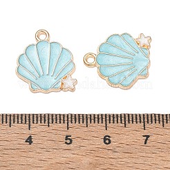 Alloy Enamel Pendants&nbsp;AL-CBAX434-01B