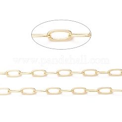 Brass Paperclip Chains&nbsp;CHC-I036-26G