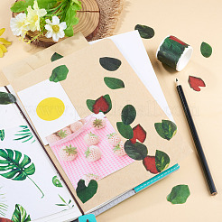 Autumn Leaf Paper Tape Stickers for Card Making&nbsp;DIY-TAC0032-23A