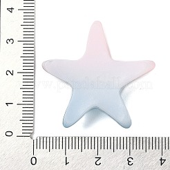 Gradient Color Opaque Resin Decoden Cabochons&nbsp;CRES-P036-01A-03
