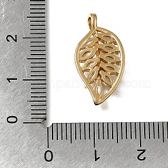 Brass Micro Pave Clear Cubic Zirconia Pendants&nbsp;CU-CBA4292-13G