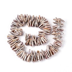 Natural Baroque Keshi Pearl Beads Strands&nbsp;PEAR-S022-06A