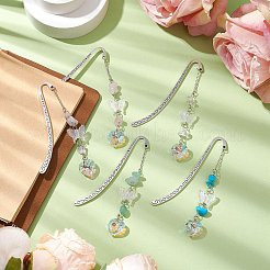 Tibetan Style Alloy Hook Bookmarks&nbsp;AJEW-JK00342