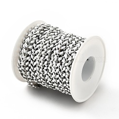 304 Stainless Steel Cobs Chains&nbsp;CHS-C004-01A-P