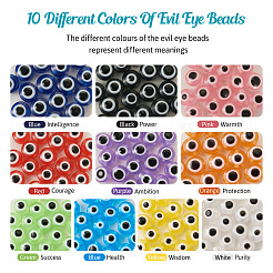 DIY Evil Eye Bracelet Making Kit&nbsp;DIY-TA0004-42