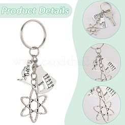 20Pcs Alloy Keychains&nbsp;KEYC-SC00007