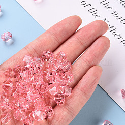 Transparent Acrylic Beads&nbsp;TACR-S154-15B-26
