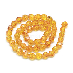Natural Citrine Beads Strands&nbsp;X-G-S149-09-10mm