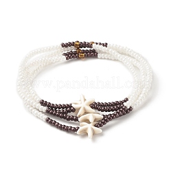Summer Jewelry Starfish Waist Bead&nbsp;NJEW-C00028-01