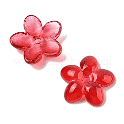 Transparent Spray Paint Glass Beads&nbsp;GLAA-Z011-07J