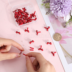 40Pcs Alloy Stud Earring Findings&nbsp;EJEW-SP0001-07D