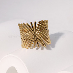 304 Stainless Steel Cuff Open Rings&nbsp;FS-WG645E6-01