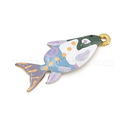 Printed 304 Stainless Steel Pendants&nbsp;STAS-P419-04G-01