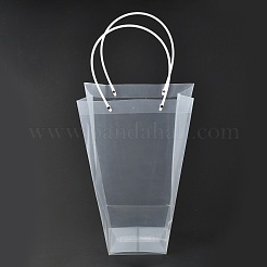 Valentine's Day Trapezoid PP Plastic Gift Bags&nbsp;ABAG-L015-01D