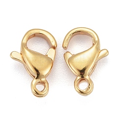 Ion Plating(IP) 304 Stainless Steel Lobster Claw Clasps&nbsp;STAS-H352-01B-G-01