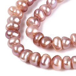 Natural Cultured Freshwater Pearl Beads Strand&nbsp;PEAR-N015-04C-02C