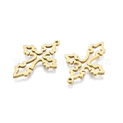 Ion Plating(IP) 201 Stainless Steel Pendant&nbsp;STAS-B027-15G