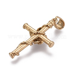 304 Stainless Steel Pendants&nbsp;STAS-O120-02