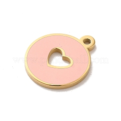 304 Stainless Steel Enamel Charms&nbsp;STAS-B074-03G-04