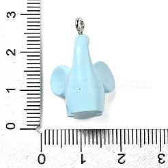 Opaque Resin Pendants&nbsp;FIND-I044-14