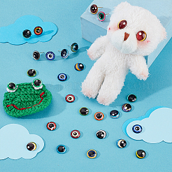 1 Bag Glass Cabochons&nbsp;GGLA-PH0001-76