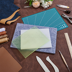 4Pcs 4 Styles Plastic & Felt Fabric Mat Stamping Tool&nbsp;TOOL-UN0001-59