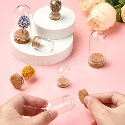 15Pcs 3 Styles Glass Dome Cloche Cover&nbsp;AJEW-YW0001-31