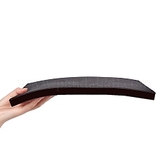 スポンジマット  ジュエリーディスプレイアクセサリー  レクタンジ  ブラック  23.1x34.3x1.15cm&nbsp;ODIS-WH0008-17A