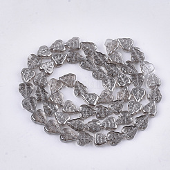 Electroplate Glass Beads Strands&nbsp;EGLA-T017-05