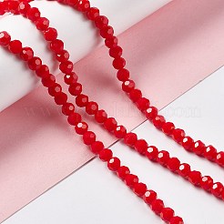 Faceted(32 Facets) Glass Beads Strands&nbsp;LS-EGLA-J042-35B-05