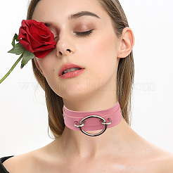 PU Leather Choker Necklaces for Women&nbsp;NJEW-CL0001-22B
