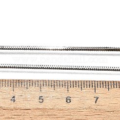 Tarnish Resistant 304 Stainless Steel Snake Chain Necklace Making&nbsp;STAS-P045-19P