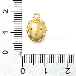 真鍮製チャーム  18KGP本金メッキ  苺  13x10x9mm  穴：1.4mm&nbsp;LS-KK-C121-01B-G