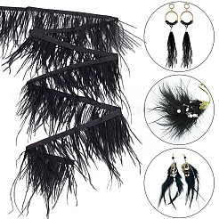2M Fashion Ostrich Feather Cloth Strand Costume Accessories&nbsp;FIND-GF0004-66A