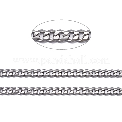 Tarnish Resistant 3.28 Feet 304 Stainless Steel Twisted Chains&nbsp;X-CHS-K010-02P