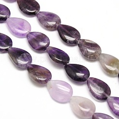 Mixed Style Natural Teardrop Gemstone Beads Strands&nbsp;G-L242-M