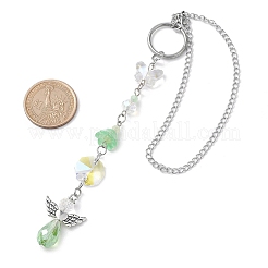 Angel Butterfly Glass Pendants Decirationgs&nbsp;HJEW-JM01936