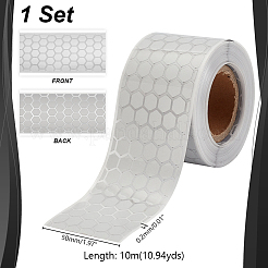 10M PES Reflective Iron On/Sew On Patches&nbsp;DIY-GA0007-33C