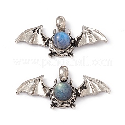 Natural Labradorite Pendants&nbsp;KK-A173-10AS