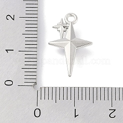 Rack Plating Alloy Crystal Rhinestone Pendants&nbsp;X-PALLOY-F018-18P-01