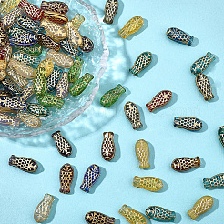 96Pcs 16 Colors Handmade Lampwork Beads&nbsp;LAMP-SC0001-73