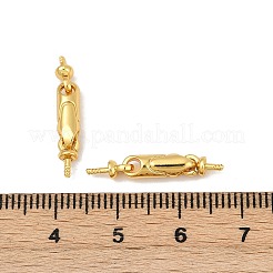 真鍮ヒートンキャップ  18KGP本金メッキ  23mm  ピン：1mm&nbsp;KK-D375-27G-01