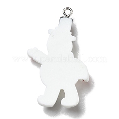 Opaque Resin Pendants&nbsp;RESI-D055-002P
