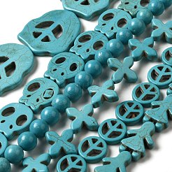 Synthetic Turquoise Beads&nbsp;TURQ-H033-1