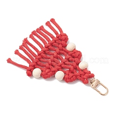 Christmas Tree Cotton Pendant Decoration&nbsp;HJEW-TA00407