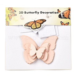 3D Plastic Wall Stickers&nbsp;DIY-F077-04D