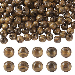 Wood European Beads&nbsp;WOOD-TA0003-10A