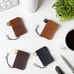 4Pcs 4 Colors Leather Notebook&nbsp;AJEW-CL0005-41